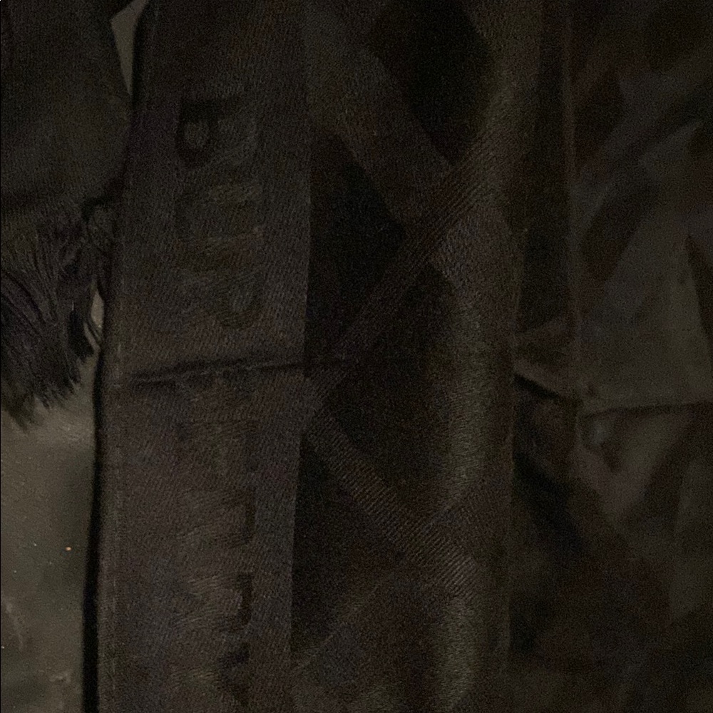 Burberry Black Scarf